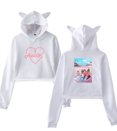 Apink Cropped Hoodie #4