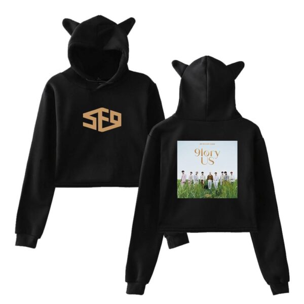 SF9 Cropped Hoodie #3 - Image 2