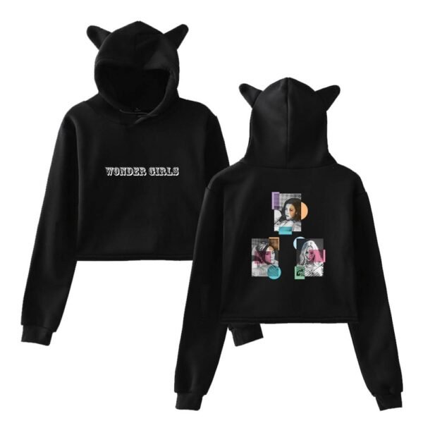 Wonder Girls Cropped Hoodie #3 - Image 2