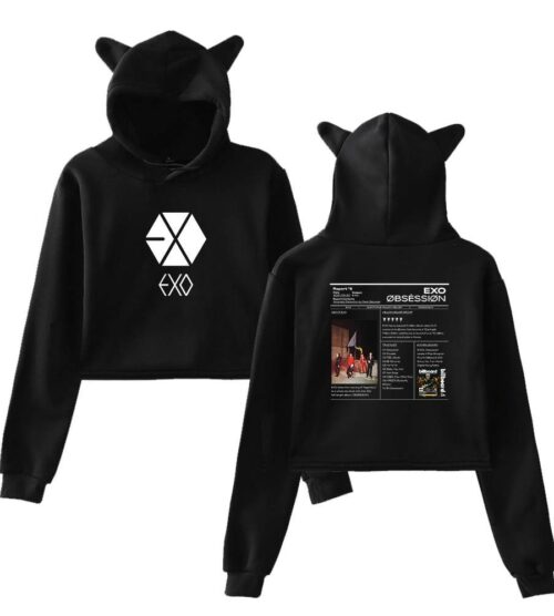 EXO Cropped Hoodie #4
