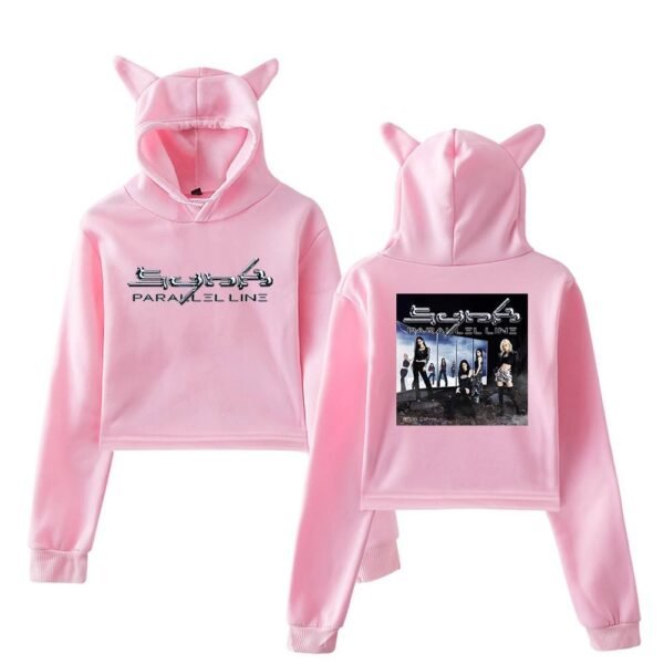 Aespa Cropped Hoodie #4 - Image 5