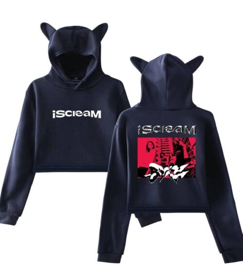 Aespa Cropped Hoodie #2