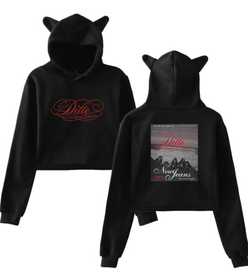 NewJeans Cropped Hoodie #2