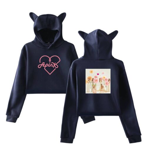 Apink Cropped Hoodie #2