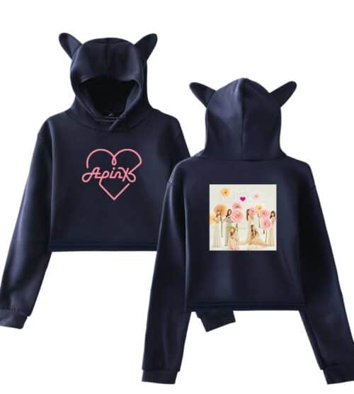 Apink Cropped Hoodie #2