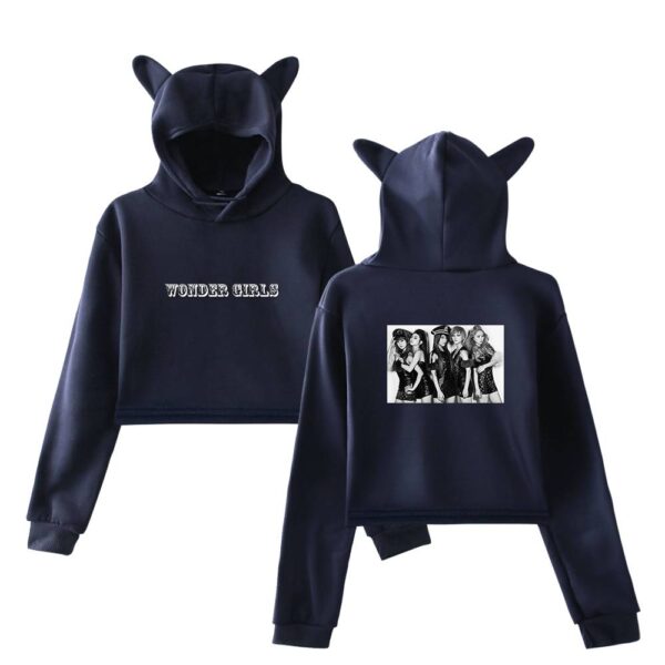 Wonder Girls Cropped Hoodie #1 - Image 3