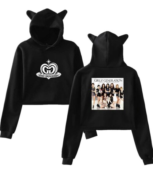 Girls’ Generation Cropped Hoodie #4