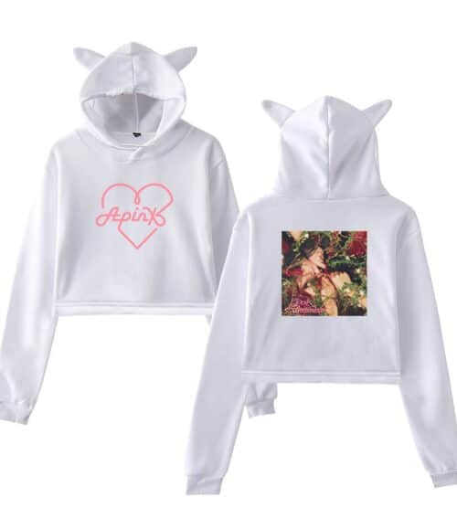 Apink Cropped Hoodie #1