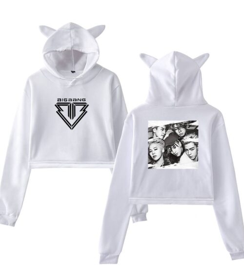 Big Bang Cropped Hoodie #1