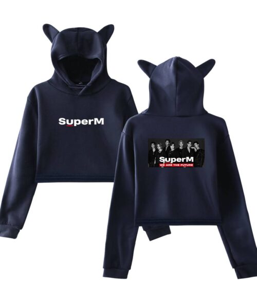 SuperM Cropped Hoodie #2