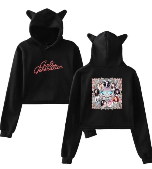 Girls’ Generation Cropped Hoodie #2