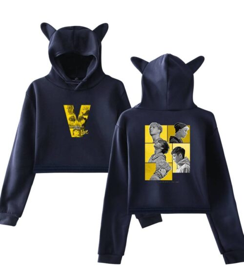 Big Bang Cropped Hoodie #2