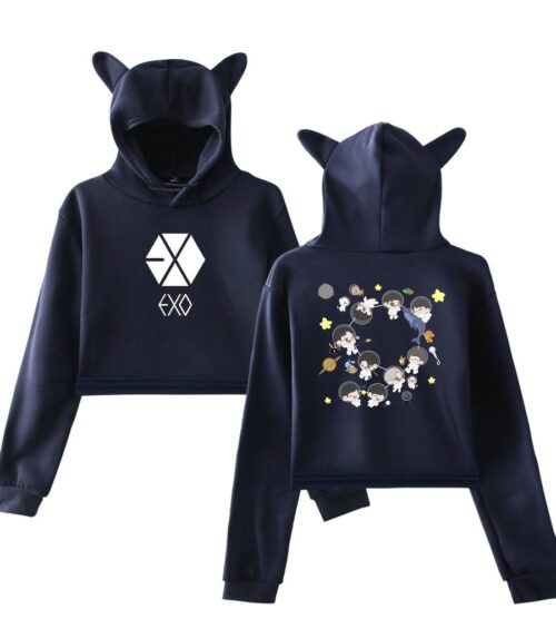 EXO Cropped Hoodie #2