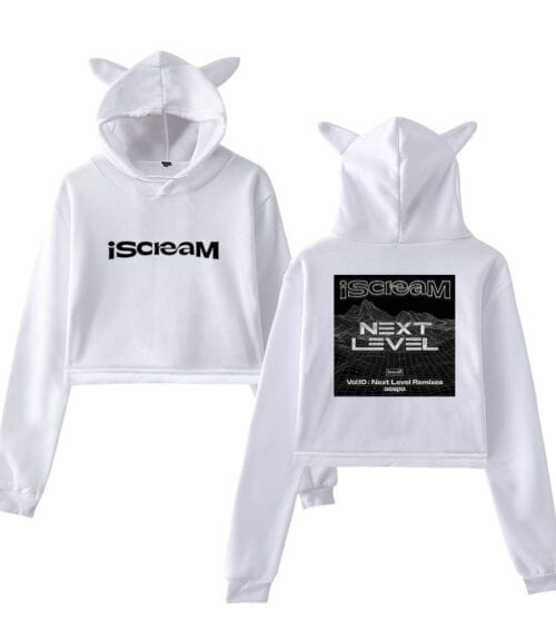 Aespa Cropped Hoodie #1