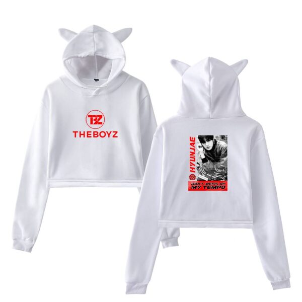 The Boyz Cropped Hoodie #2 - Image 3