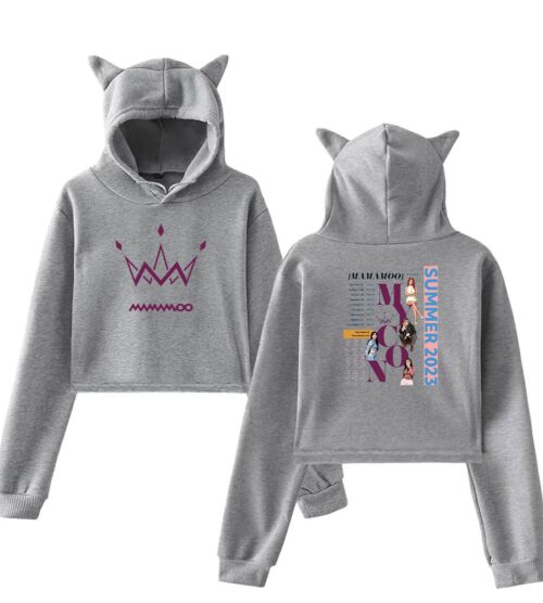 Mamamoo Cropped Hoodie #3