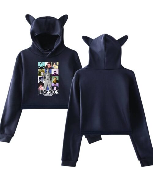 Jungkook Cropped Hoodie #2