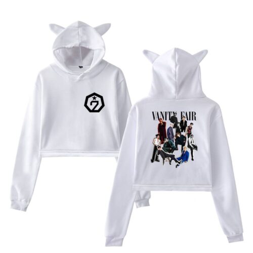 Got7 Cropped Hoodie #4