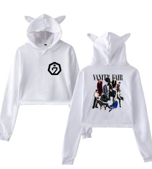 Got7 Cropped Hoodie #4
