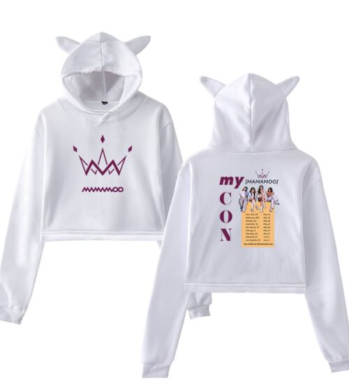Mamamoo Cropped Hoodie #1