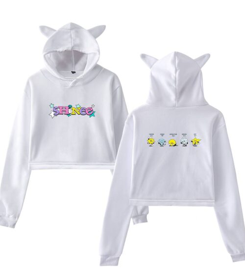 SHINee Cropped Hoodie #8
