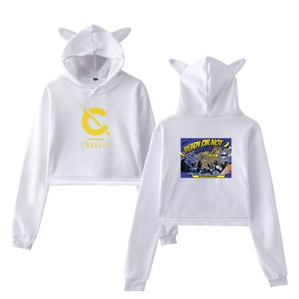 Cravity Cropped Hoodie #2 - Image 3