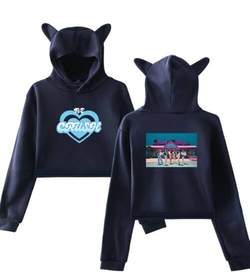 IVE Cropped Hoodie #2