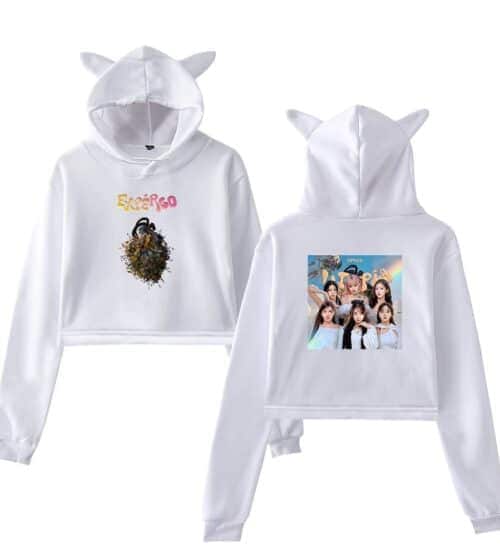 Nmixx Cropped Hoodie #4