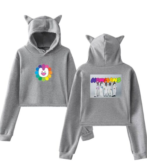 NewJeans Cropped Hoodie #3