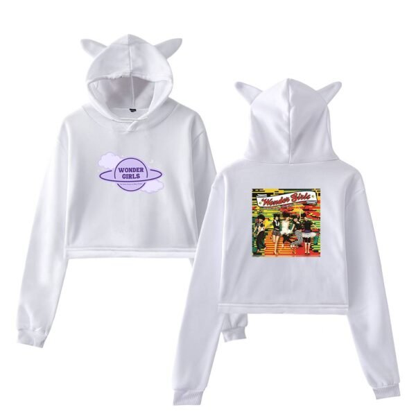 Wonder Girls Cropped Hoodie #4 - Image 2