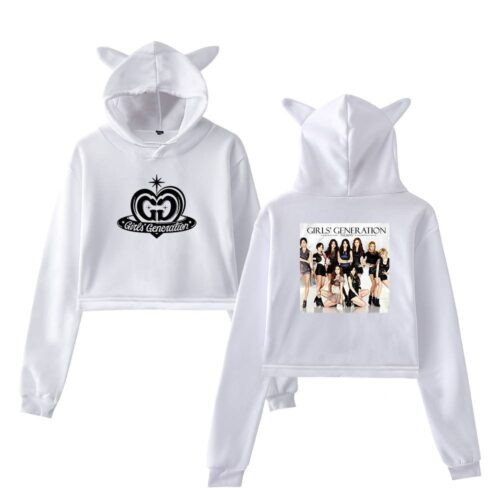 Girls’ Generation Cropped Hoodie #4