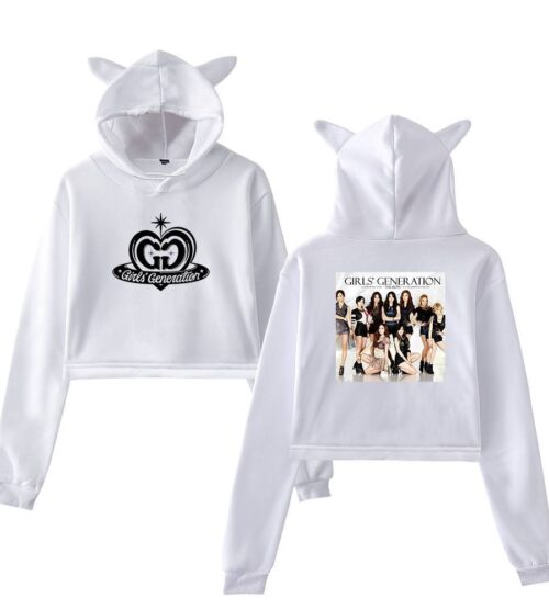 Girls’ Generation Cropped Hoodie #4