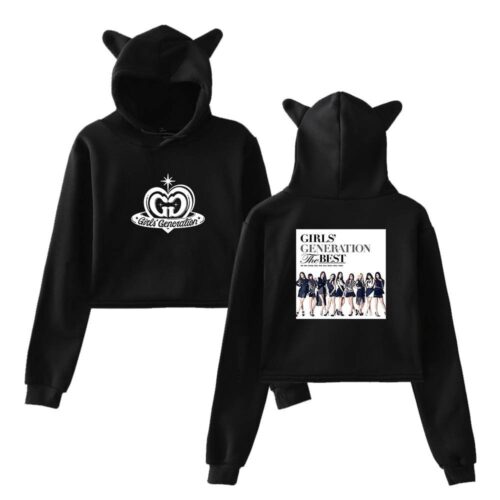 Girls’ Generation Cropped Hoodie #1