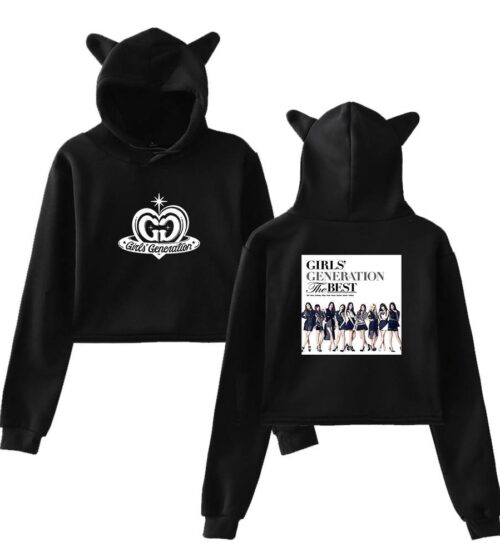 Girls’ Generation Cropped Hoodie #1