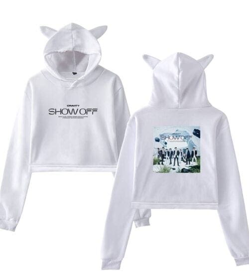 Cravity Cropped Hoodie #4