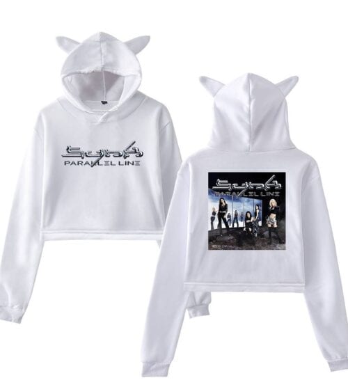 Aespa Cropped Hoodie #4