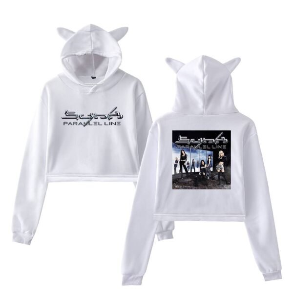 Aespa Cropped Hoodie #4 - Image 2