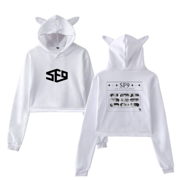 SF9 Cropped Hoodie #4 - Image 2