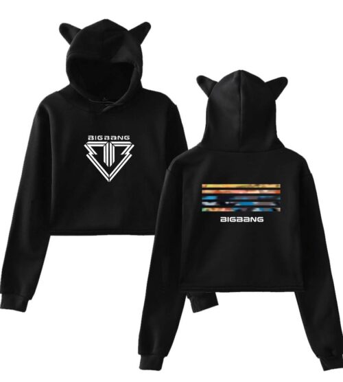 Big Bang Cropped Hoodie #3