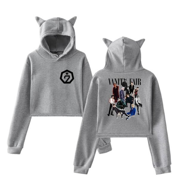 Got7 Cropped Hoodie #4 - Image 4