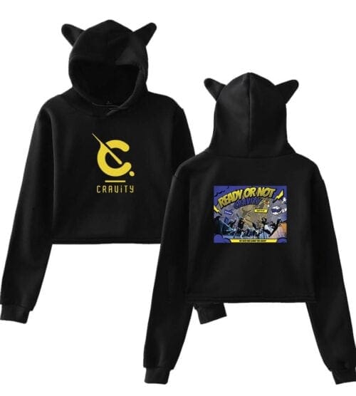 Cravity Cropped Hoodie #2