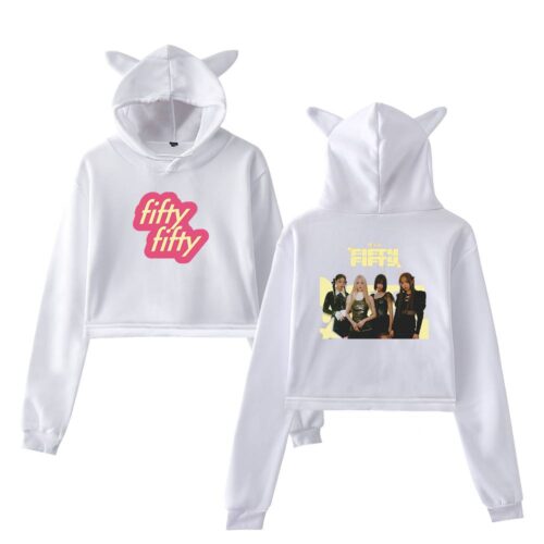 Fifty Fifty Cropped Hoodie #4