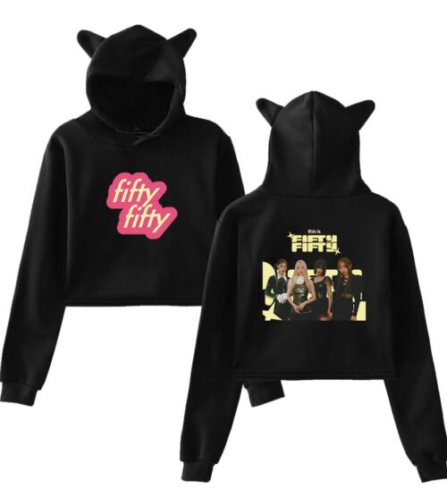 Fifty Fifty Cropped Hoodie #4
