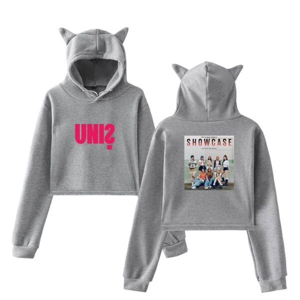 Unis Cropped Hoodie #2 - Image 4