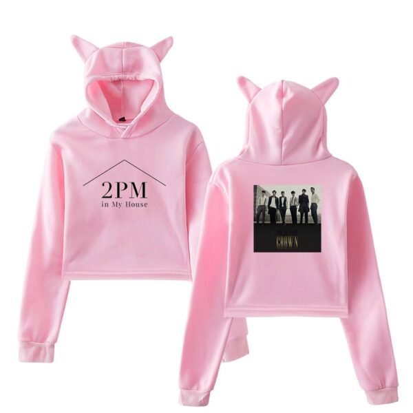 2PM Cropped Hoodie #3 - Image 5