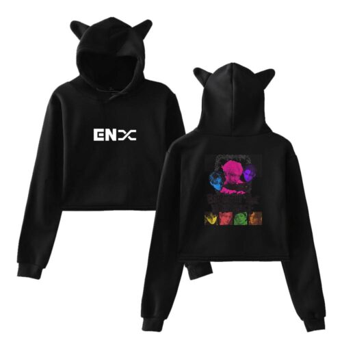 Enhypen Cropped Hoodie #3