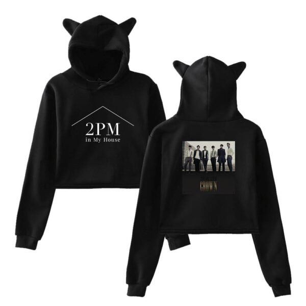 2PM Cropped Hoodie #3 - Image 2