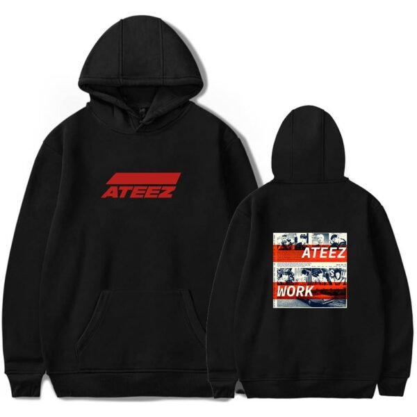 Ateez Hoodie #16 - Image 2
