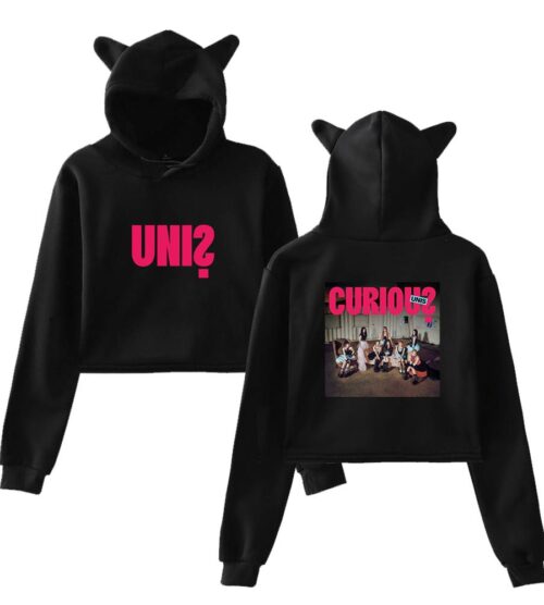 Unis Cropped Hoodie #4