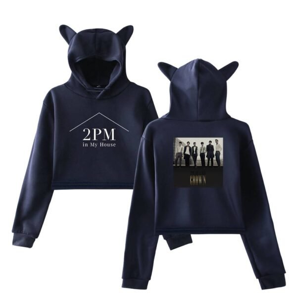 2PM Cropped Hoodie #3 - Image 4